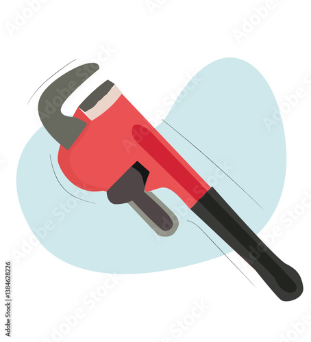 French And Spanish Type Pipe Wrench.