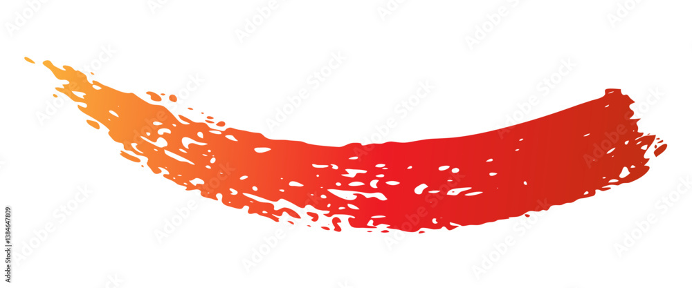 Hand drawing of brush stroke in grunge style. Vector illustration. Japanese style brush stroke with grunge texture. Rough, artistic brushstroke Hand drawing of brush stroke in grunge style. Vector illustration. Japanese style brush stroke with grunge texture. Rough, artistic brushstroke