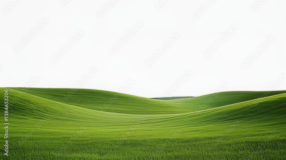 Green grass and field elements isolated on white background. Jpeg version also available in gallery Green grass and field elements isolated on white background. Jpeg version also available in gallery