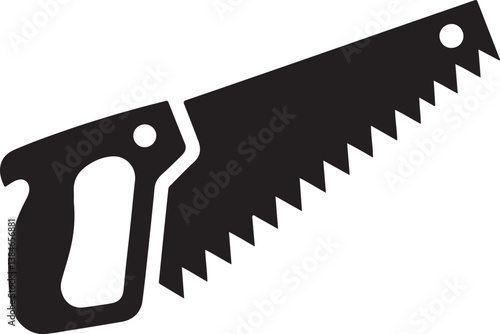 Hand Saw silhouette
