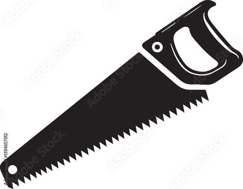 Hand Saw silhouette
