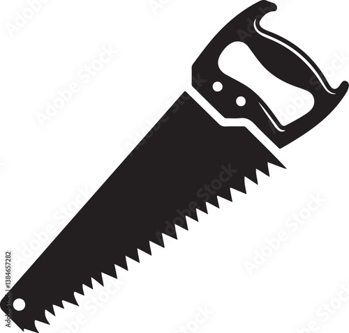 Hand Saw silhouette
