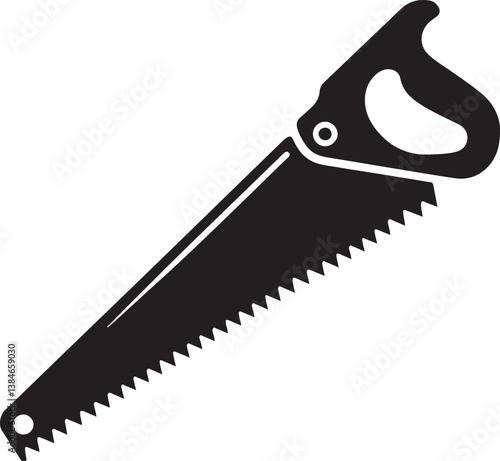 Hand Saw silhouette
