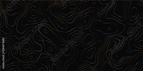 Innovative digital abstract composition with layered organic patterns, dynamic flowing lines, and refined overlay accents

