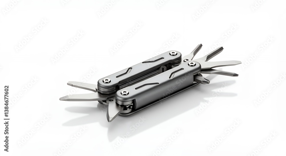 Versatile and compact multitool, offering a range of solutions in a single device Versatile and compact multitool, offering a range of solutions in a single device