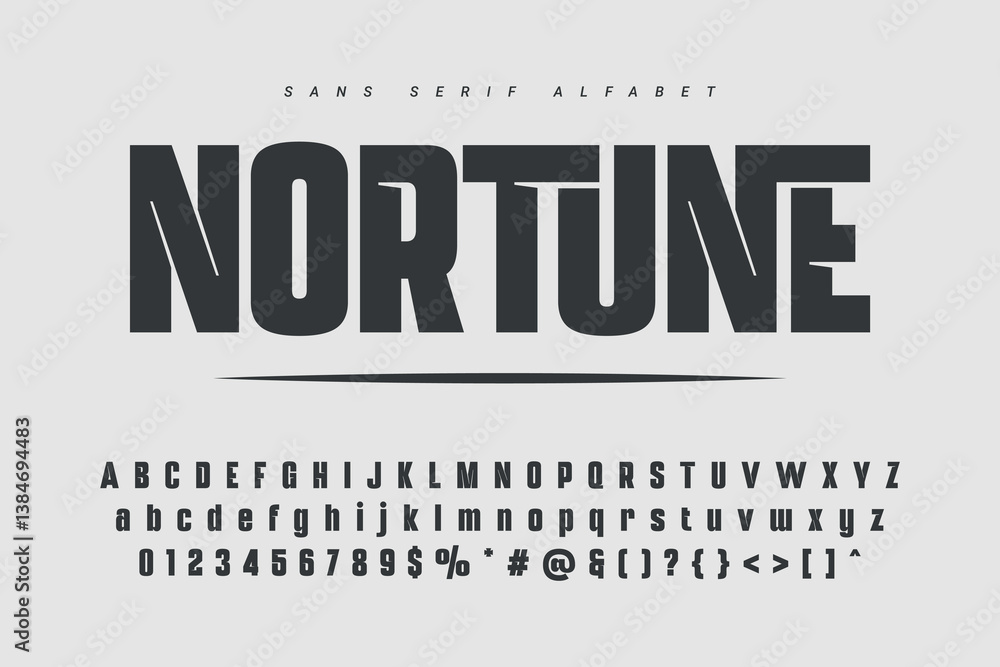 Obraz premium Modern Bold Font. Sans Serif Font. Regular Italic Uppercase Lowercase Typography urban style alphabet fonts for fashion, sport, technology, digital, movie, logo design, vector illustration