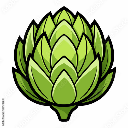 vector illustration of a lotus