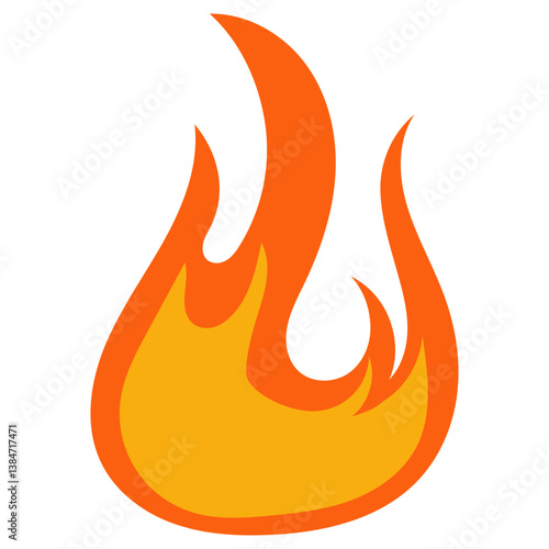 Flame Vector Element