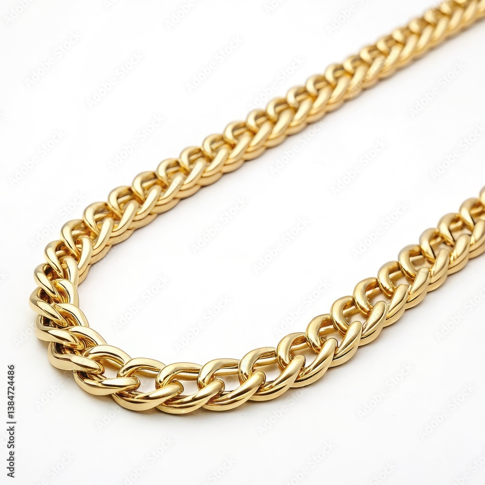 Obraz premium gold chain with a chain
