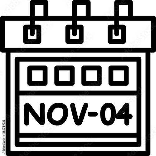 Fourth November Icon