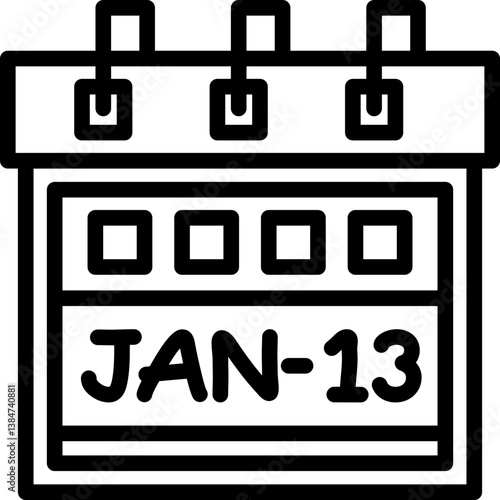 Thirteenth January Icon