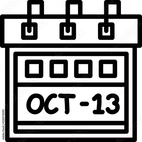 Thirteenth October Icon