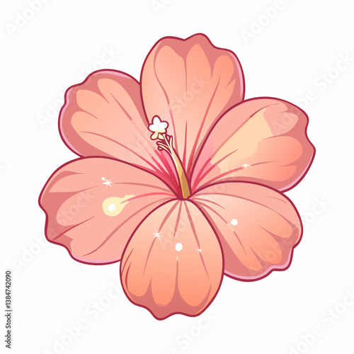 pink hibiscus flower
