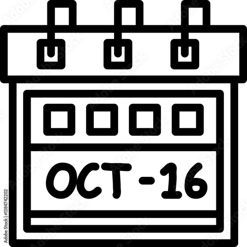 Sixteenth October Icon