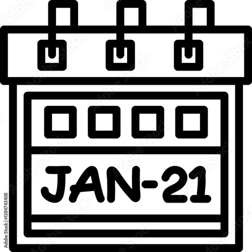 Twenty-First January Icon