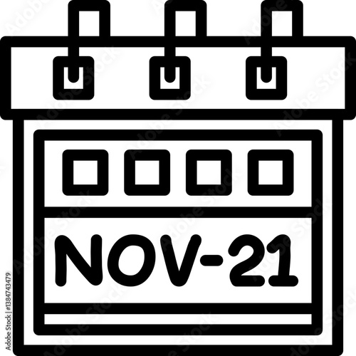 Twenty-First November Icon
