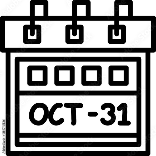 Thirty-First October Icon