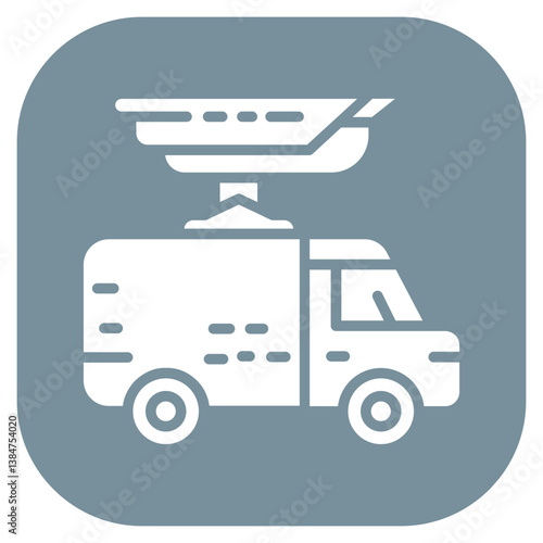 Surveillance Van Icon