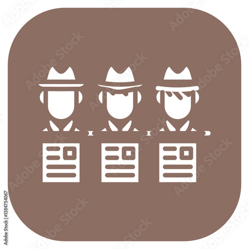 Suspect Lineup Icon