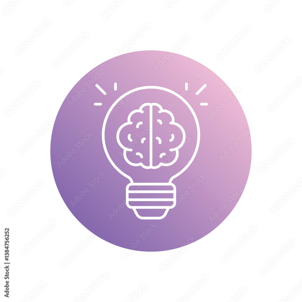 Lightbulb icon isolated on a white background. Vector illustration. Lightbulb icon isolated on a white background. Vector illustration.