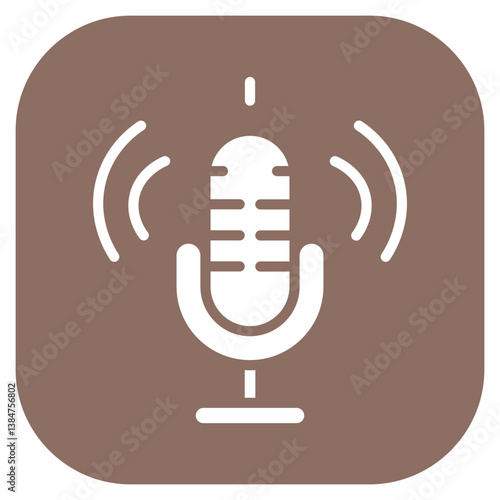 Dubbing Vector Icon