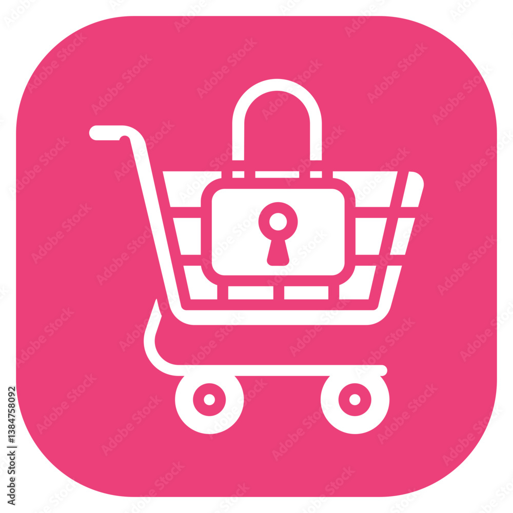 Secure Checkout Vector Icon Secure Checkout Vector Icon
