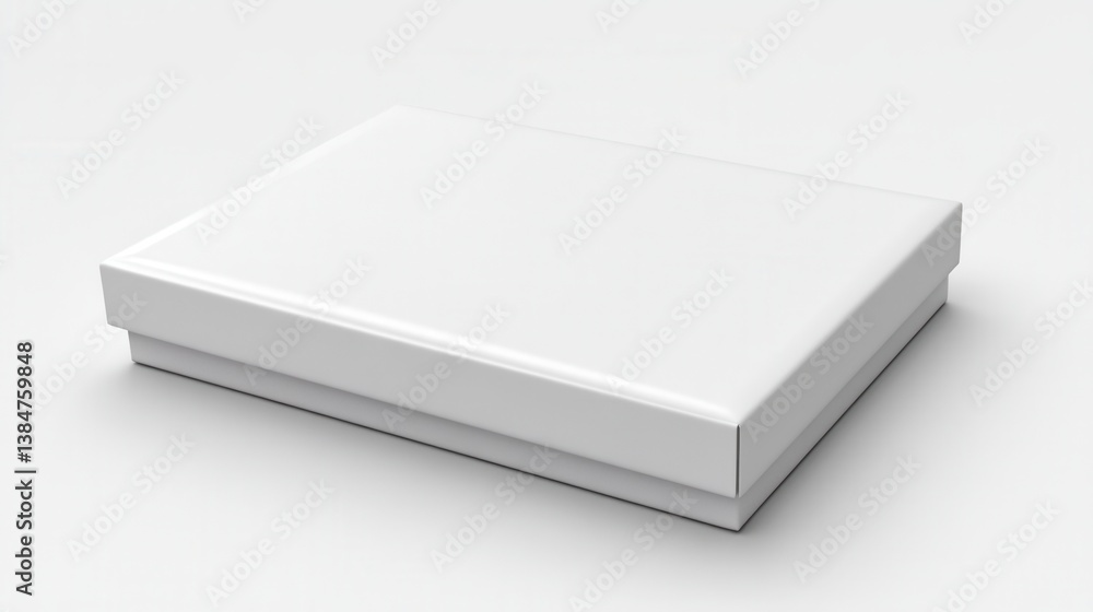 Fototapeta premium Blank white gift box (24)