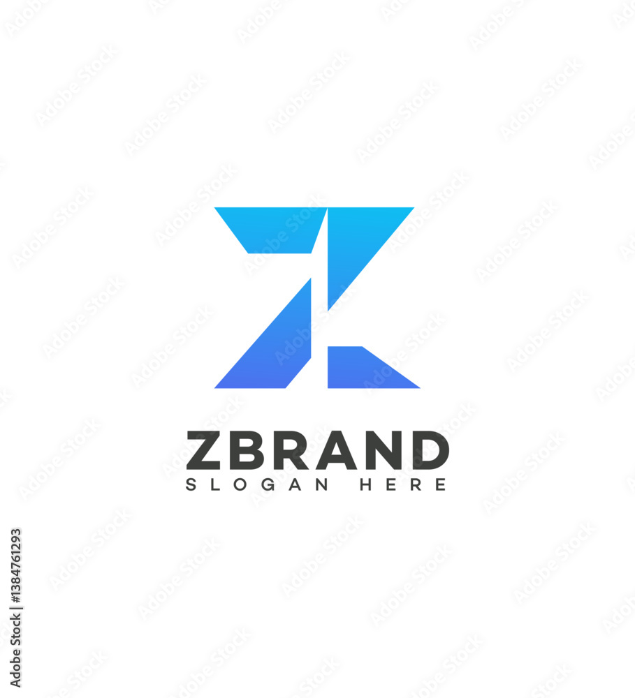 Modern Z Letter Logo Design Gradient, Geometric, Abstract, Initial, Creative, Blue, Professional Modern Z Letter Logo Design Gradient, Geometric, Abstract, Initial, Creative, Blue, Professional