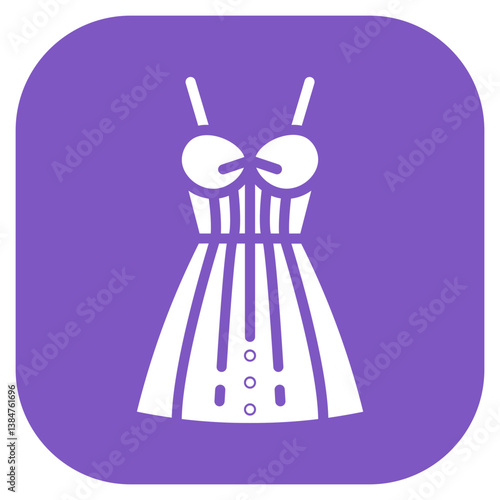 Bridesmaid Dress Icon