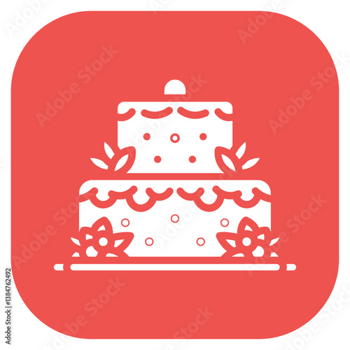 Wedding Cake Topper Icon