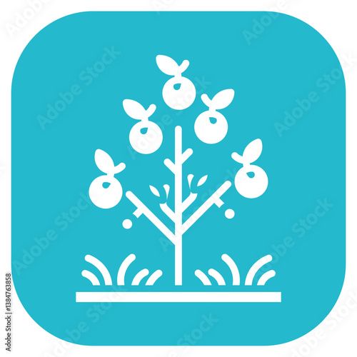 Orchard Vector Icon