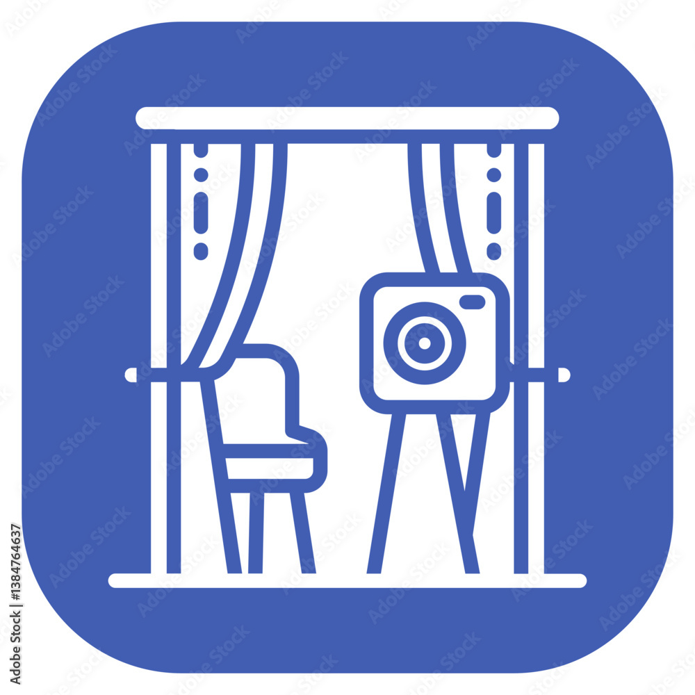 Fototapeta premium Photo Booth Icon