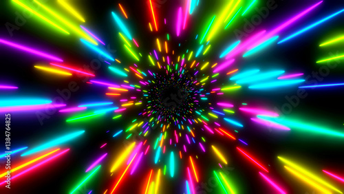 Abstract dynamic background...