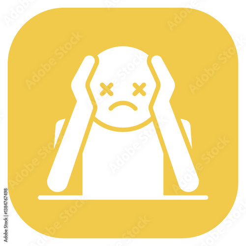 Emotional Burnout Icon