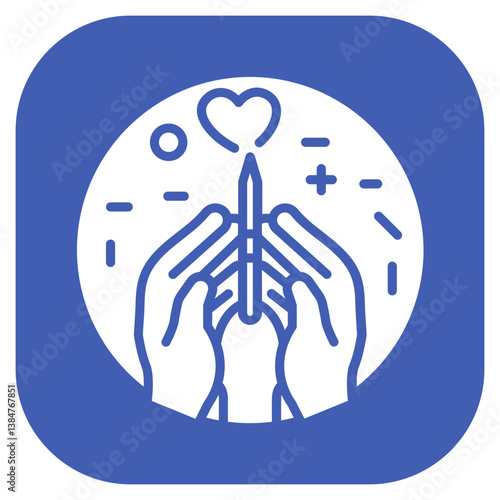 Self Harm Prevention Icon