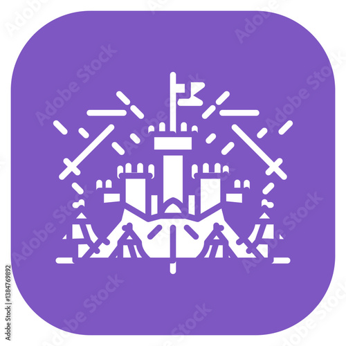 Medieval Battlefield Icon