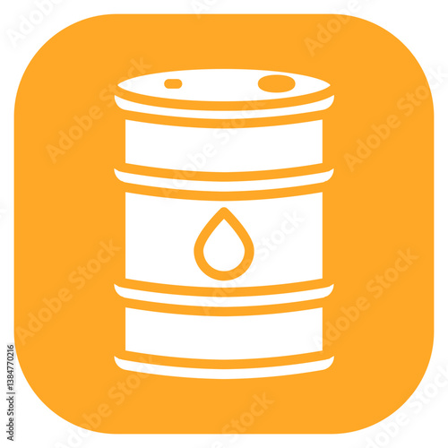 Crude Oil Barrel Icon