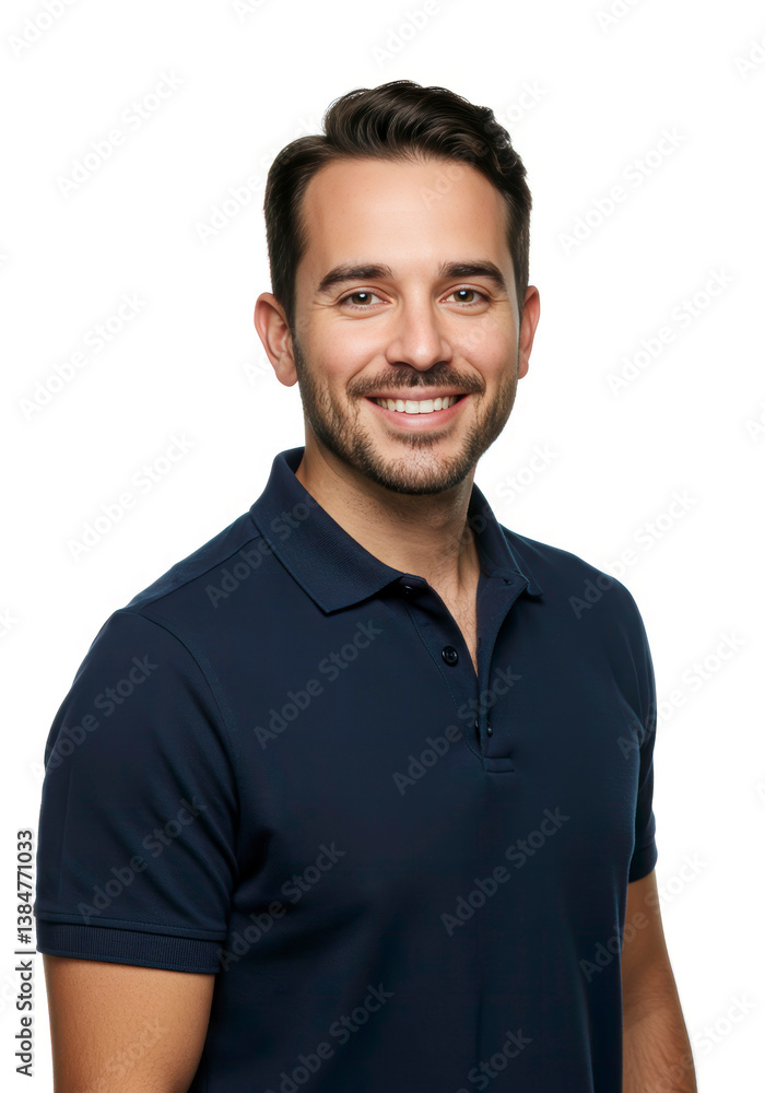 Handsome startup founder in a professional suit, exuding poise and a happy face Handsome startup founder in a professional suit, exuding poise and a happy face