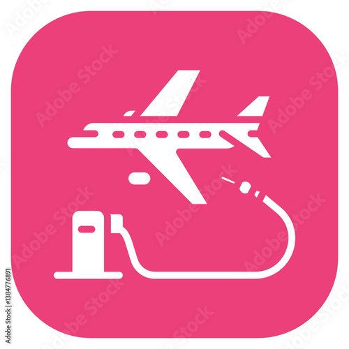Aircraft Refueling Icon