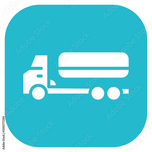 Jet Fuel Truck Icon