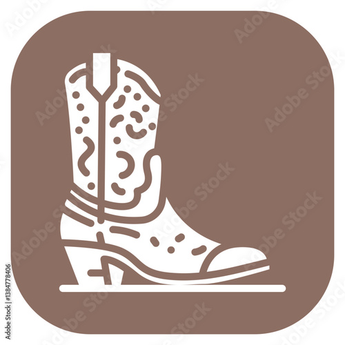Western Boots Icon