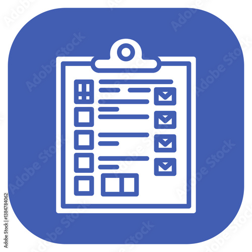 Cargo Manifest Vector Icon