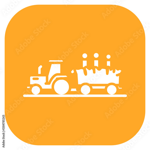 Hayride Vector Icon