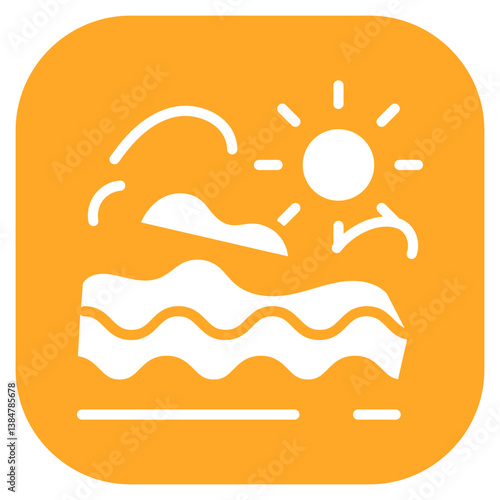 Fog Bank Vector Icon