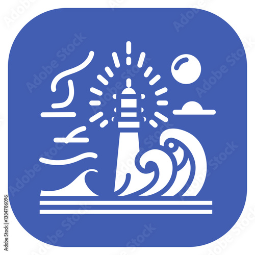 Storm Surge Vector Icon