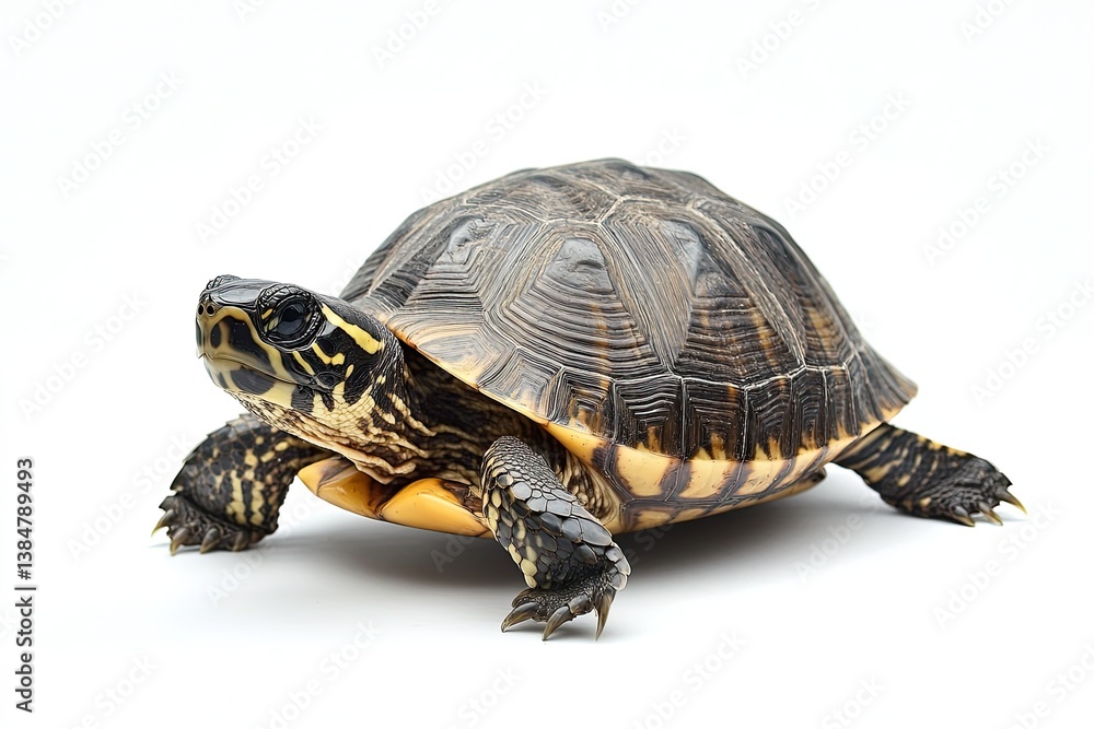 Turtle isolated on white background Turtle isolated on white background