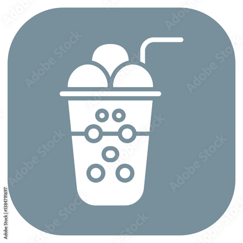 Nitro Coffee Vector Icon
