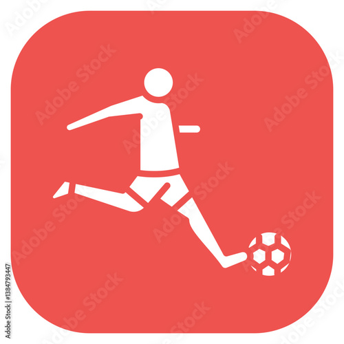Soccer Corner Kick Vector Icon