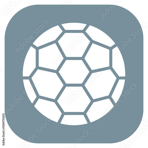 Soccer Match Ball Vector Icon