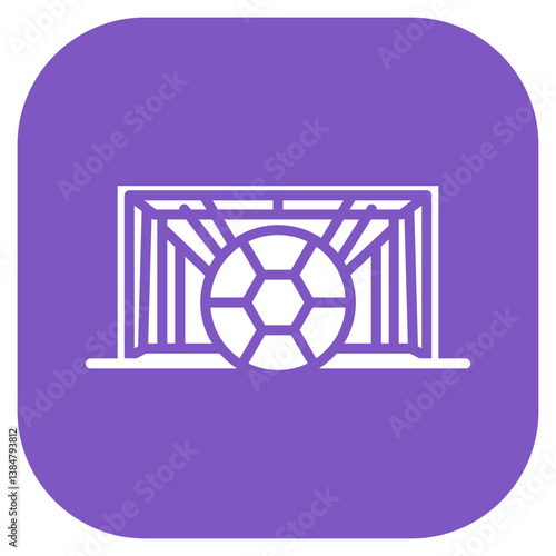 Soccer Penalty Spot Vector Icon